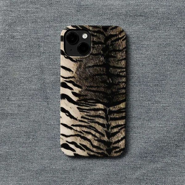 Luxury Tiger Skin Pattern Design Phone Case for iPhone 17 Air 16 15 14 11 Prax 13 12 Mini XS XR 7 8 Plus SE20 Silicone CoverJ260522