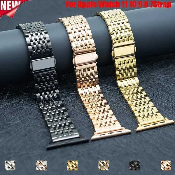 Metal Band for Watch tra 3/2/1 49mm S11 10 42 46mm 45mm 44mm Link Strap for Iwatch Series 9 8 7 6 5 4 Se 3 2 1 BraceletJ260522