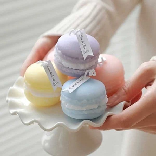 2025 Cute Macaron Creative Styling Aromatherapy Candles Home Fragrance Collection Decoration Ornaments Christmas Birthday Gifts H260522