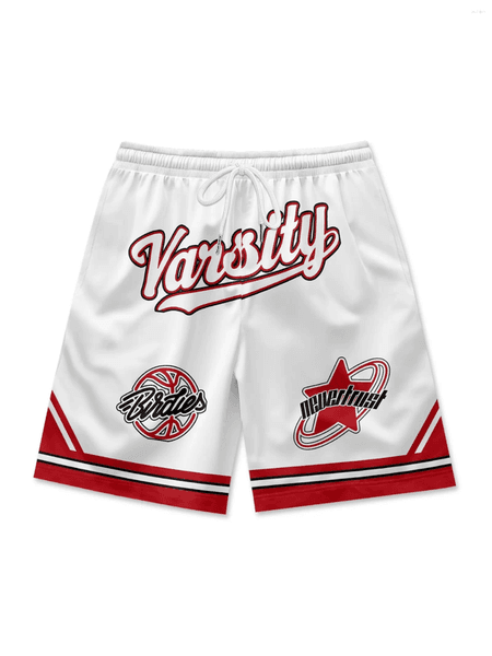 Men's Shorts 2026 Summer Style - 3D Trendy Brand Letter Print Fashion Street Comfortable Lightweight Soft