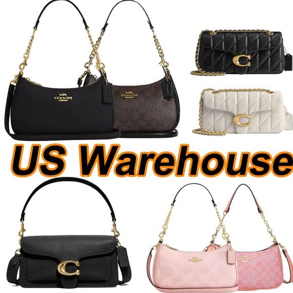 Luxury Designer bag coachbaggs Women's Shoulder Bag Teri Handbag Tabby Wallet Luxury 12A Women's Leather Bag Fashionable Chain-Strap Crossbody Bag coachwallett