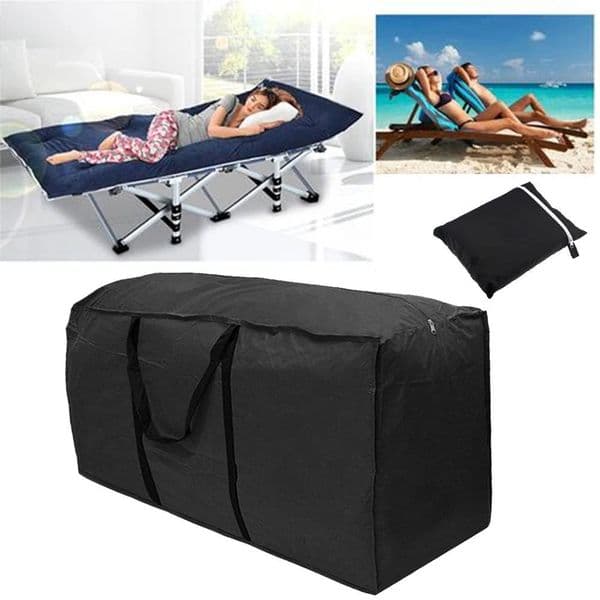 Furniture Cushion Storage Bag Waterproof Anti-UV Christmas Tree Storage Bag Multi-function Outdoor Garden Patio Storage Supplies 260521