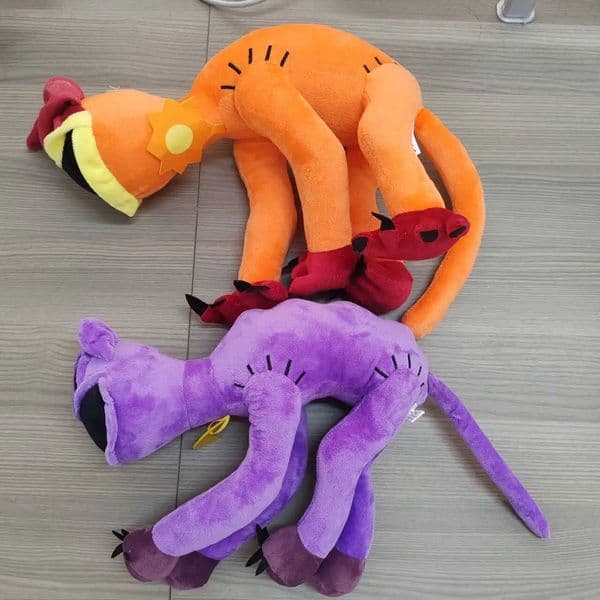 Kawaii Soft Stuffed Bearhug Plushie Doll Smiling Critters Design Catnap Dogday Plush Toy for Kids Childrens Gift Decoration L260522