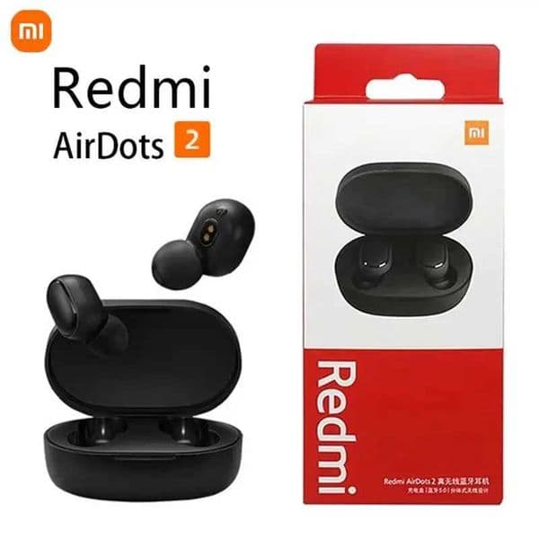Redmi Airdots 2 Wireless Bluetooth Headset with Mic Earbuds Fone Bluetooth Earphones TWS Wireless Headphones C260522