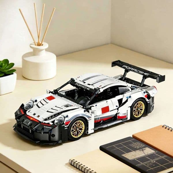 1000+ pieces of stylish sports supercar building kit, racing model, automotive enthusiasts collectible New Year gift. 26L0522