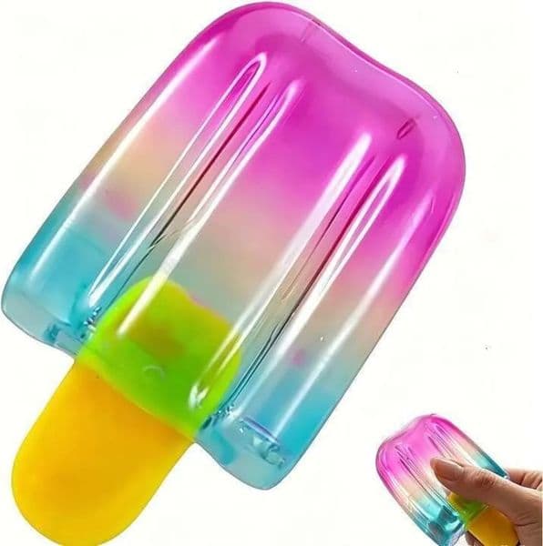 2026 New Ice Cream Squeeze Squishy Summer Party Favors Kids Adults Soft Sensory Fidget Toy For Stress Anxiety Relief Birthday Gift Classroom Rewards 003 To