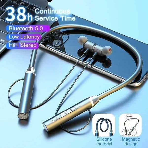 K58 Wireless Headphones Bluetooth Neckband Magnetic Earphones Sport Running Earbuds Waterproof Bluetooth 50 Headset With Mic C260522