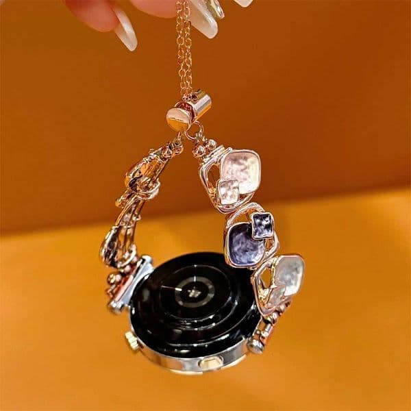 Luxury Irregar Art Metal Band For Galaxy 40 44 Wen Jewelry Bracelet Strap For Watch 3 41 4 6 Classic 18MM 22MM 20MMJ260522