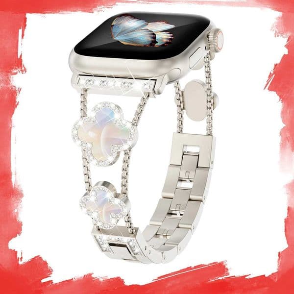 Bling Diamond Band for Watch Straps 40mm 42mm 41mm 38mm 46mm 44mm 45mm 49mm Metal Bracelet iWatch tra 2 series 10 8 9 se J260522