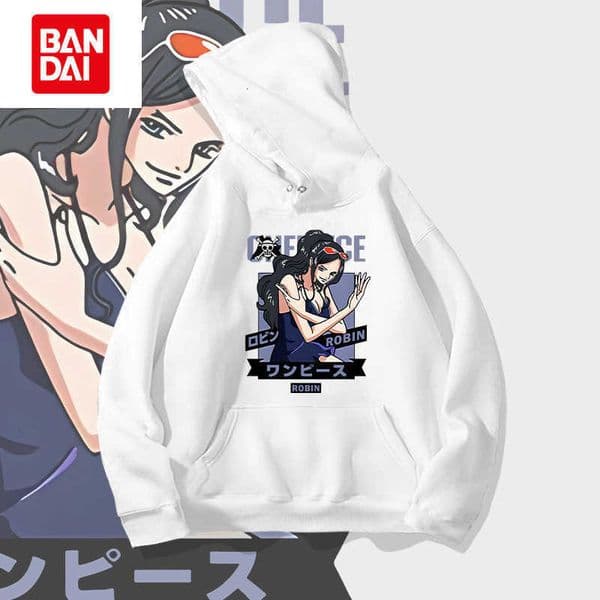 Robin robin hooded plush sweater for men and women spring and autumn youth student fashion brand loose shoulder jacket L260522LUWJ