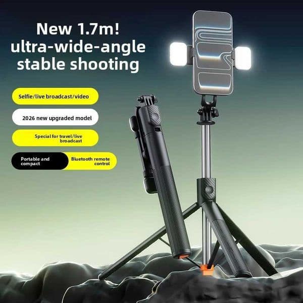 X5se 17m All-in-One Bluetooth Remote Selfie Stick with Desktop Tripod for Phone Live Streaming Z260522