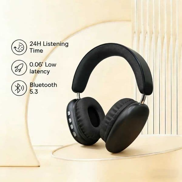 TD-20 Wireless Headphone 3D Spatial Audio Earphone Bluetooth 53 Headset 40mm Driver Over Ear Headphone 24H for Mobile Phone PC C260522