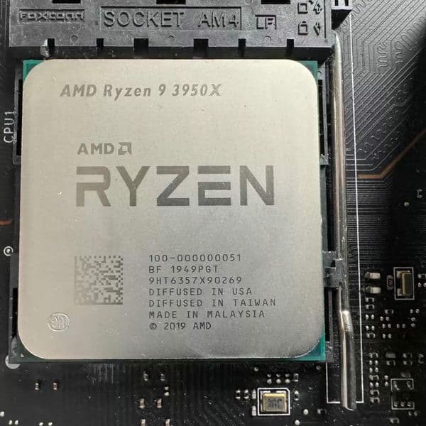 AMD Ryzen 9 3900X Processor 12 Core 24 Thread High Performance Desktop CPU for Gaming & Content Creation(NO BOX/USED)