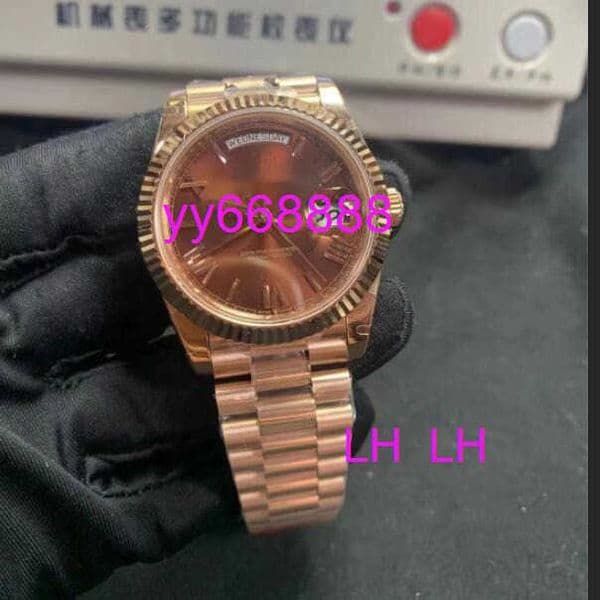 Luxury Watch BP Factory Super Best Version 2813 Automatic Movement R228235 40mm Rose Gold Stainless Steel Bezel Dial Mens Handly26