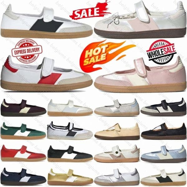 Mary Jane Shoes Designer Womens Ballet Black White Gum Flats Trainers Ladies Cream Pink Navy Blue Silver Metallic Gold Pink Green Red Clear Sky Scarle d1qX#