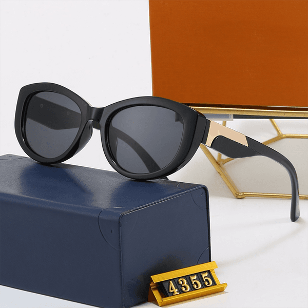 New designer sunglasses retro sunglasses couple sunglasses outdoor beach sunglasses casual sunglasses classic sunglasses with cases 4355