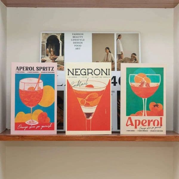 Luxury Designer Decor New Aperol Series Luxury Fake Books Remote Control Storage Box Coffee Table Fashion Home Decoration Accessories Decora 11