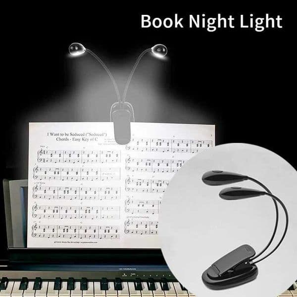 Mini led Book Night Light table lamp eye protection adjustable clip-on desk lamp battery powered flexible study bedroom reading C260521