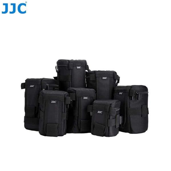 JJC Camera Lens Case Water Resistant Lens Pouch for DSLR Camera Lens Bag for Nikon Tamron Sigma Pentax Fujifilm Panasonic Z260522