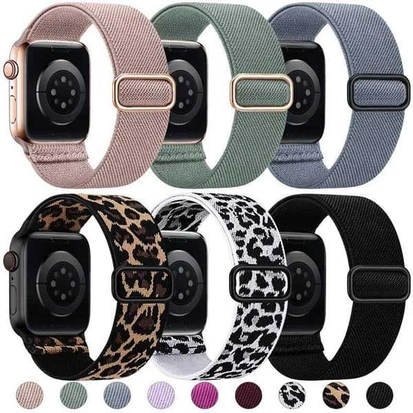 Nylon Strap for Watch 10 Band 46mm 42mm tra 2 49mm 41mm 45mm 44mm Bohen Elastic Bracelet iWatch Series 9 8 7 6 5 4 SeJ260522