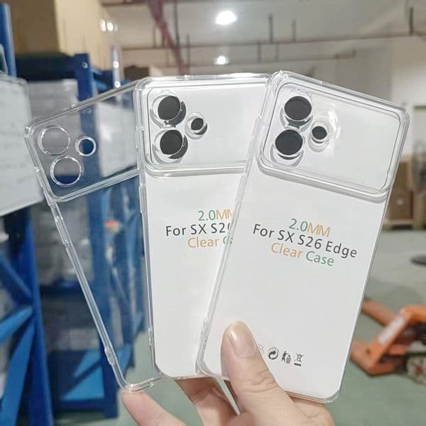 For Samsung S26 S25 S24 A37 A57 Smartphone Protective Case with 2MM Thickness Anti Drop Design