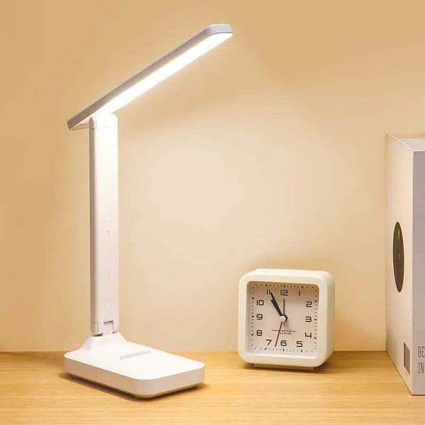 Multifunctional folding LED desk lamp plug-in electric student study desk lamp bedroom bedside lamp C260521