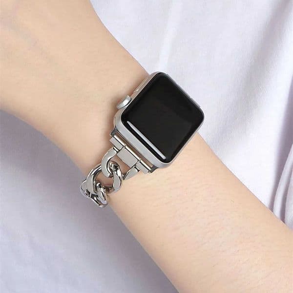 For Watch Band 49mm 46mm 45mm 44mm 42mm 41/40mm Fashion Chain Wen Strap iWatch tra 2 SE 10 9 8 7 6 5 4 3 BraceletJ260522