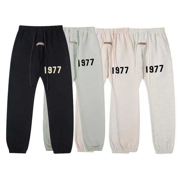Brand 8th Trendy Season Sub-line 1977 Digital Casual Fleece-lined Jogger Pants