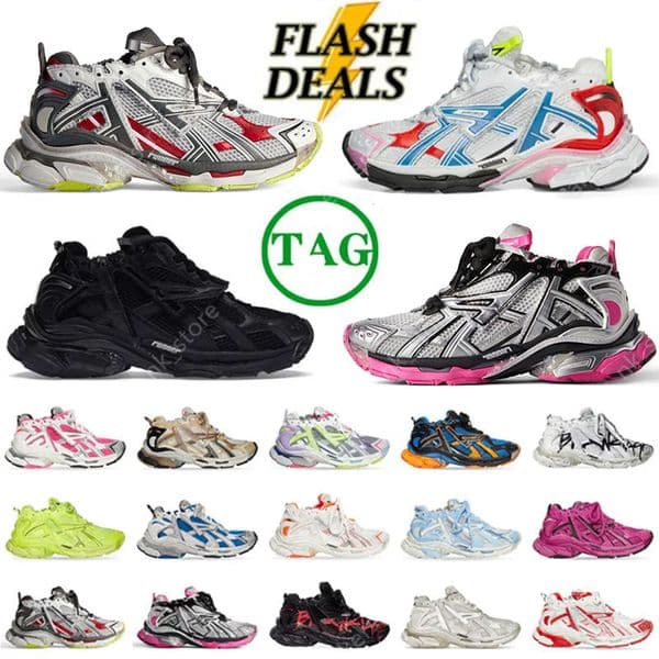 Top Fashion Designer Shoes paris Runner 7.0 Sneakers Platform Trainers for Mens Women Schuhe scarpe zapatilla Outdoor Fashion Sports Hiking shoe