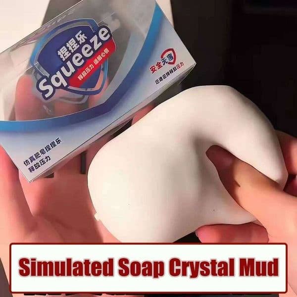 Squishy Soap Fidget Toy Crunchy Squeeze Ball Round Blocks Filled ASMR Anti Stress Toys for Adults 26Y0523