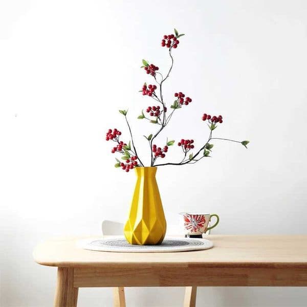 Nordic Porcelain Vase Matt Ceramic Vases Modern Flower Pot Plant Study Hallway Home Decor Living Room Decoration L260521