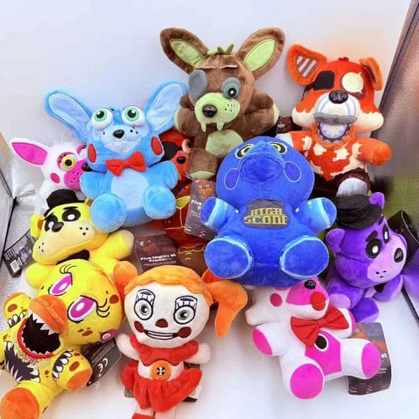 Five Night At Freddy Fnaf Plush Cute Toys Doll Bonnie Bear Foxy Cartoon Stuffed Dolls Freddy Toys For Children Fans Gifts L260522