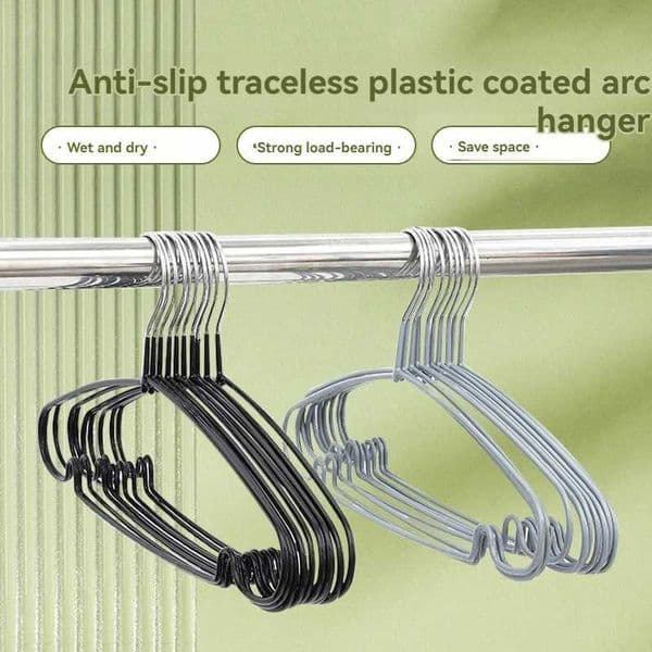 Seamless Clothes Hanger Household Clothes Hanging Support Anti-Shoulder Corner Dormitory Wardrobe Anti-Slip Hook for Drying L260523