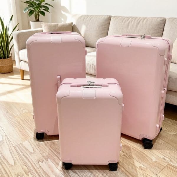 Designer Suitcase Luxury Luggage Carry On Boarding Case Rolling Suitcase Luggage Plastic Aluminium Alloy Boxes Trolley Case Travel Bag Suitcases 21 inches