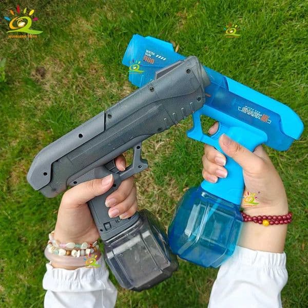 HUIQIBAOAdult electric high-pressure water gun - Suitable for childrens outdoor summer toys - Swimming pool water game toys L260523