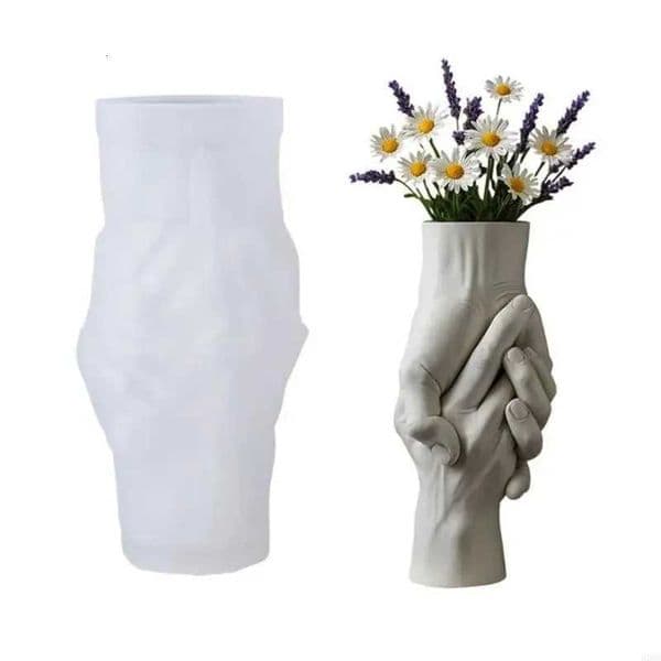 Silicone Flower Pot Mold Concrete Candlestick Silicone Mold Holders Mold Succulents Planter Cement Gypsum Mold B03E L260521