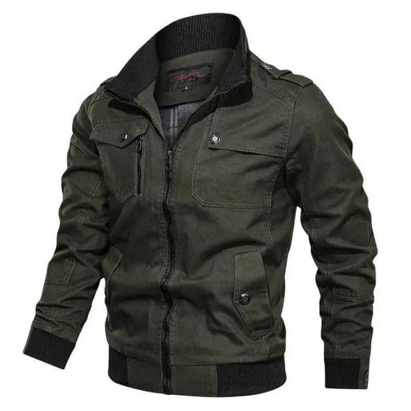 Spring Autumn Jacket Men Cotton Windbreaker Bomber Coat Military Mens Tactics Jackets Man Cargo Casual Jacket Mens Clothes 2025 L260520