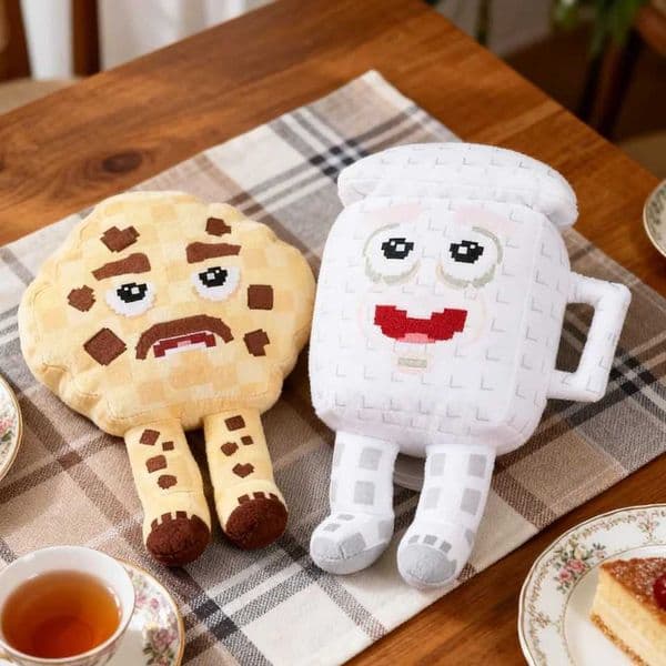 Cooki and Milki Plush Steal a Brainrot Peripherals Stuffed Toy Stuffed for Kids Birthday Gifts Escape Tsunami For Brainrots Dec L260522