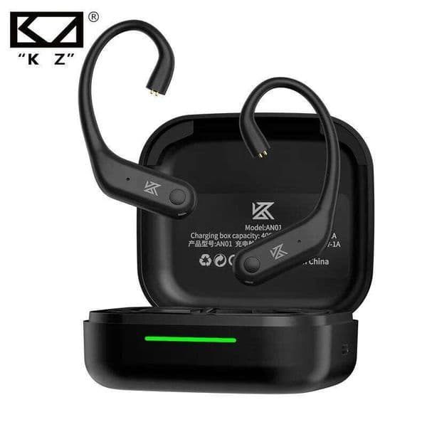 KZ AN01 Wireless Ear Hook Headphones BT 5.4 HiFi Sound Earphones with Charging Case Noise Reduction 26Y0523
