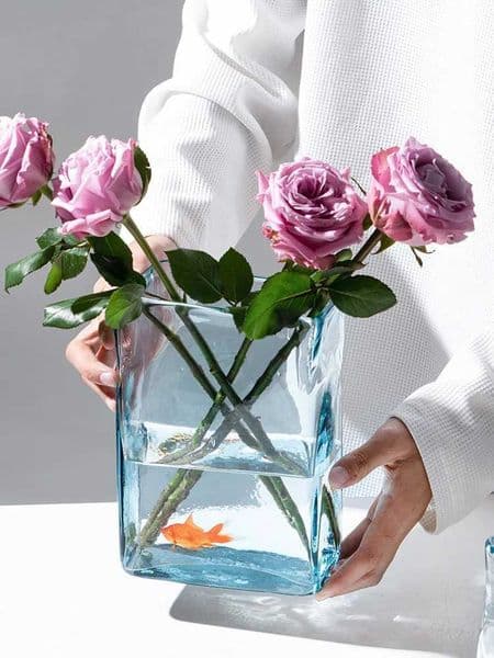 Hydroponic Vase Glass Desktop Decoration Pot Crafts Room Interior Decor L260521