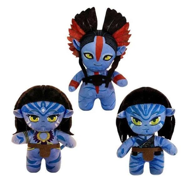 23cm Avatar 3 Fire and Ash Movie Peripheral Varang Figure Plush Doll Q Neytiri Stuffed Companion Doll Collectible Jake-Sully Toy L260522