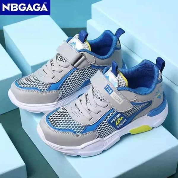 Summer Single Net Breathable Boys Sport Shoes Children Sneakers Rubber Leisure Trainers Casual Kids Sneakers L260523