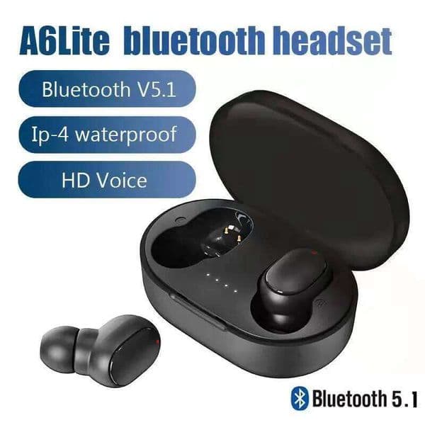 A6S TWS Headset Wireless Earphones Headphones Sport Stereo Fone BT Earbuds for iPhone 26Y0523