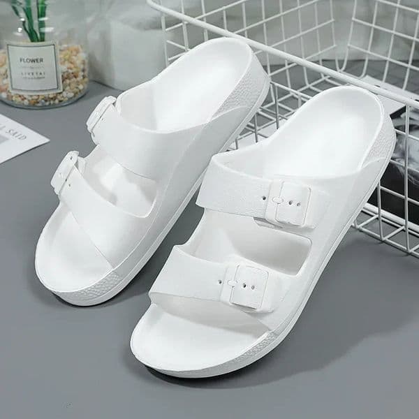 Summer Women Slippers Lightweight Comfortable White Flats Flip Flops Ladies Sandals Casual Mens Shoes Zapatos Mujer 260522