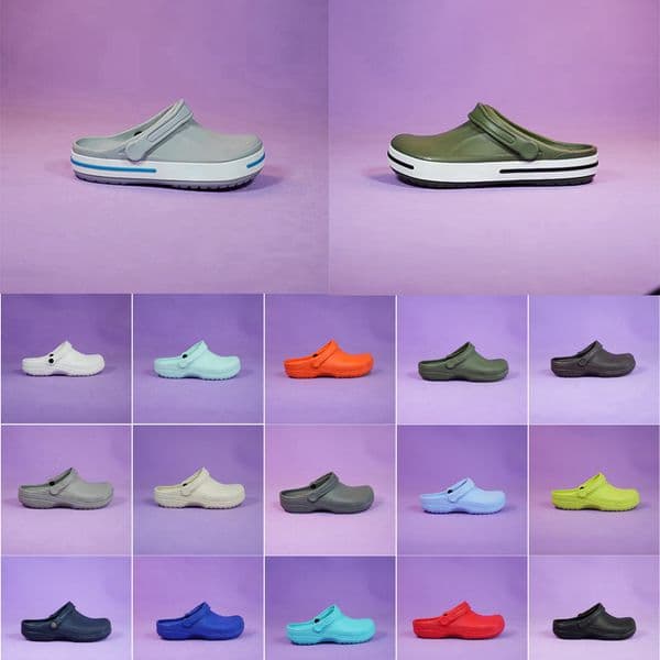 Designer Slippers EVA Clogs Sandals Flat slide Platform Breathable Kids Beach Slipper Black White Women Men Casual Shoes Slides Sandal