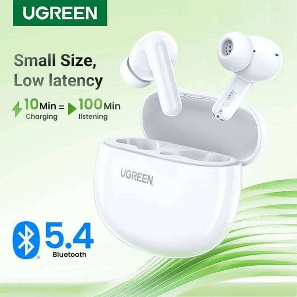 UGREEN HiTune P3 TWS BT Earphones Wireless Headphones 28H Double Mic Call Noise Reduction In-Ear Handfree Earbuds 26Y0523