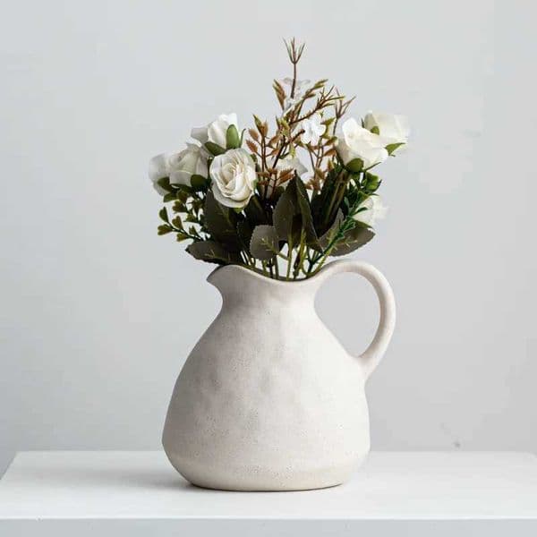 Ceramic Vase Home Decor Nordic Wedding Decoration Desktop Art Flower Vase for Decor Home Decoration Accessories Dropshipping L260521