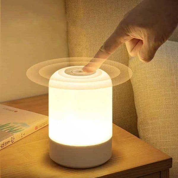 Bedside Led Night Lights Dimmable USB Powered Charging 3 Color Desktop Lamps Bedroom Bedside Decor Touch Reading Led Table Lamps M260522