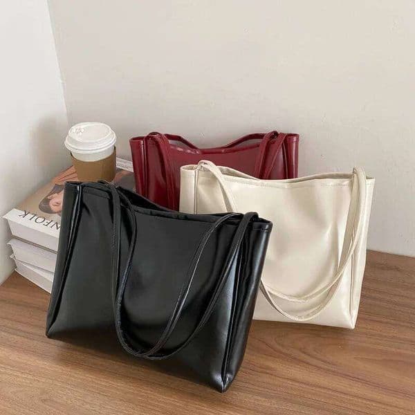 Women's Simple Large Capacity Shoulder Bags For Women Waterproof Tote Bag Daily Commuting Handbag