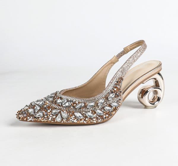 Designer Luxury Women Shoes Women Colorful Rhinestone Square Toe Flat Slide Sandals Fashion One Strap Bling Casual Outdoor Lady Slippers